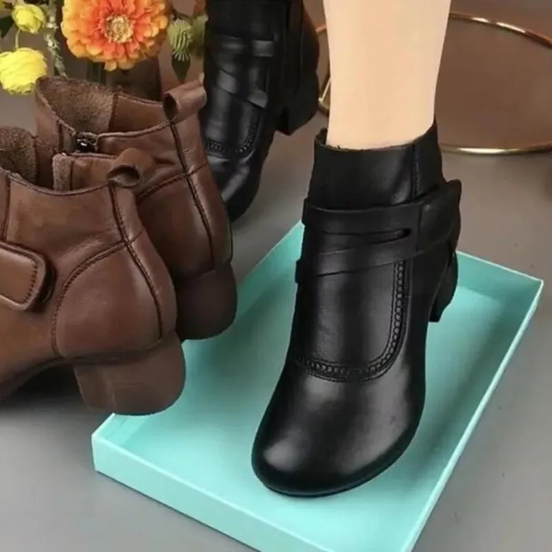 Bota Feminina Inverno 2025 - Velluto