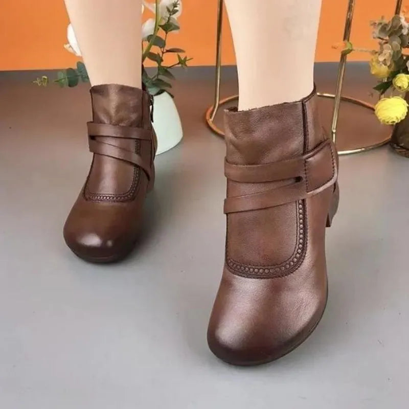 Bota Feminina Inverno 2025 - Velluto