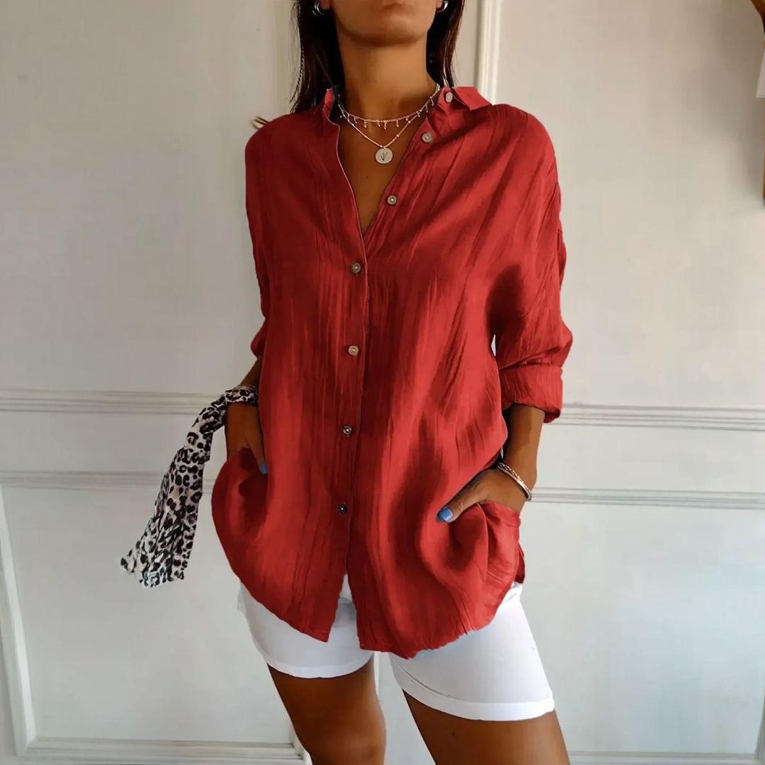 Camisa Ibiza em Linho de Algodão