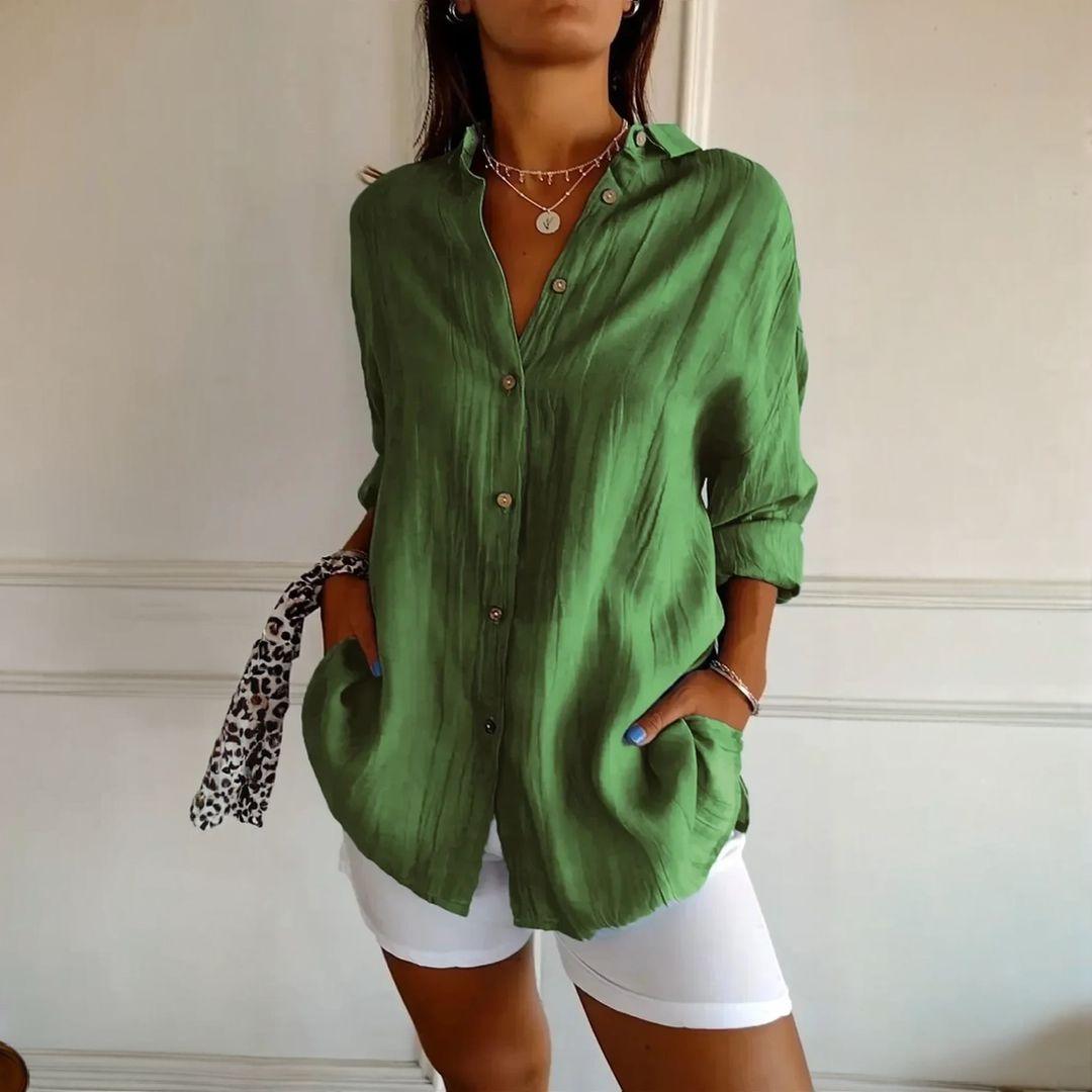 Camisa Ibiza em Linho de Algodão