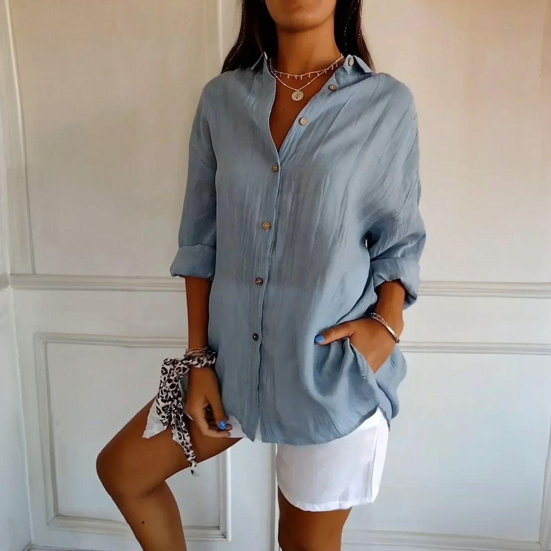 Camisa Ibiza em Linho de Algodão