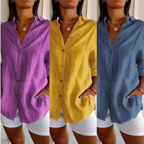 Camisa Ibiza em Linho de Algodão