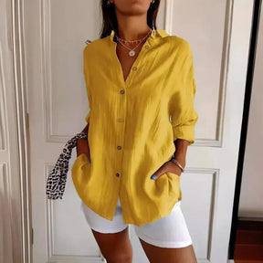 Camisa Ibiza em Linho de Algodão