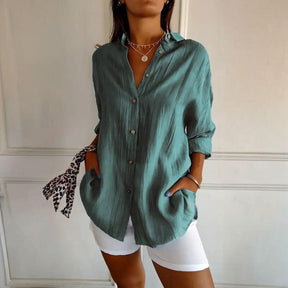 Camisa Ibiza em Linho de Algodão