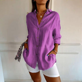 Camisa Ibiza em Linho de Algodão